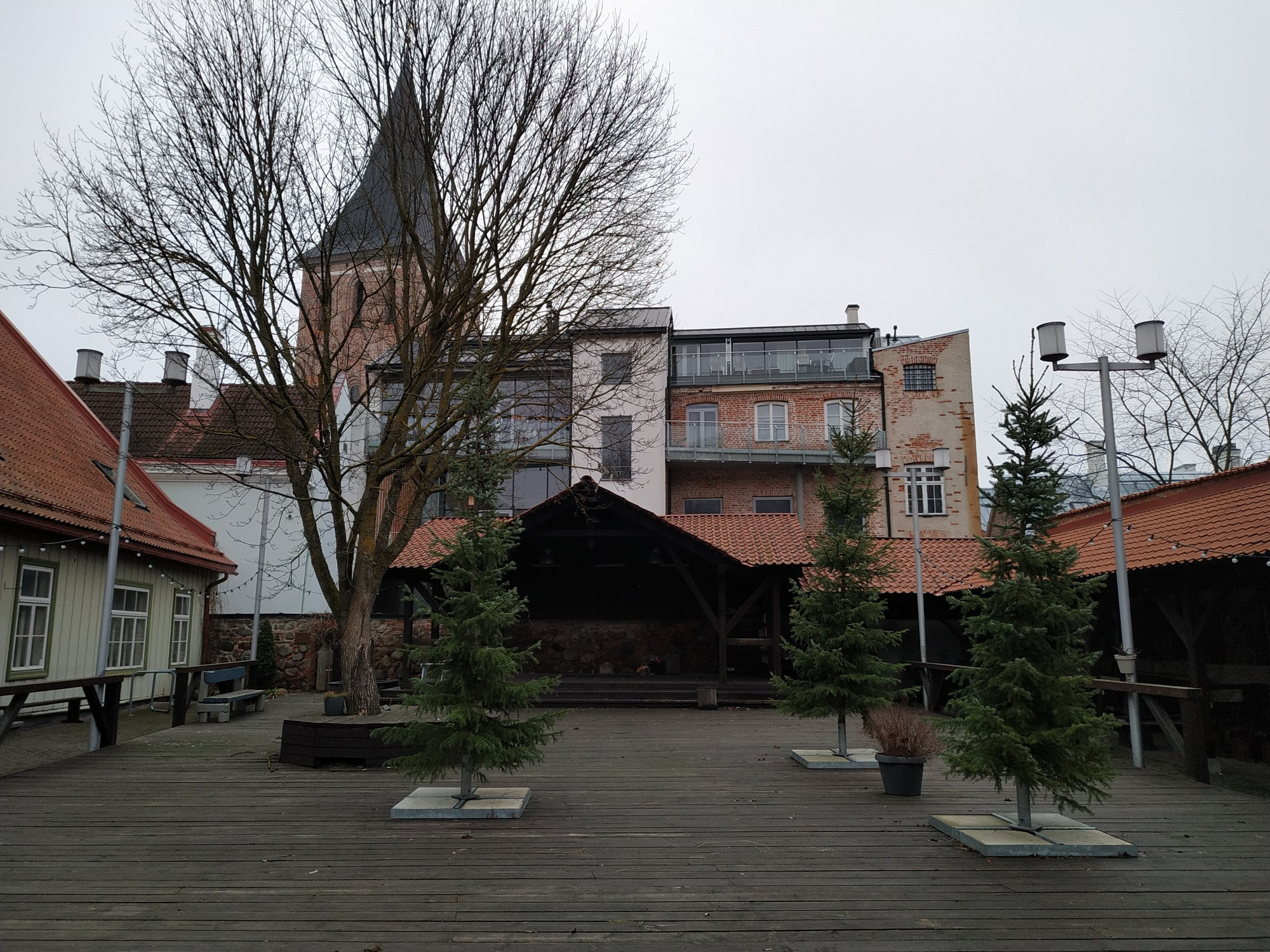 Тарту. «Подворье Святого Антония». (21.12.2019)