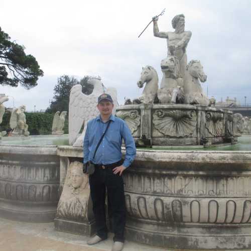 Генуя. Я в парке виллы Принчипе. (06.07.2014)