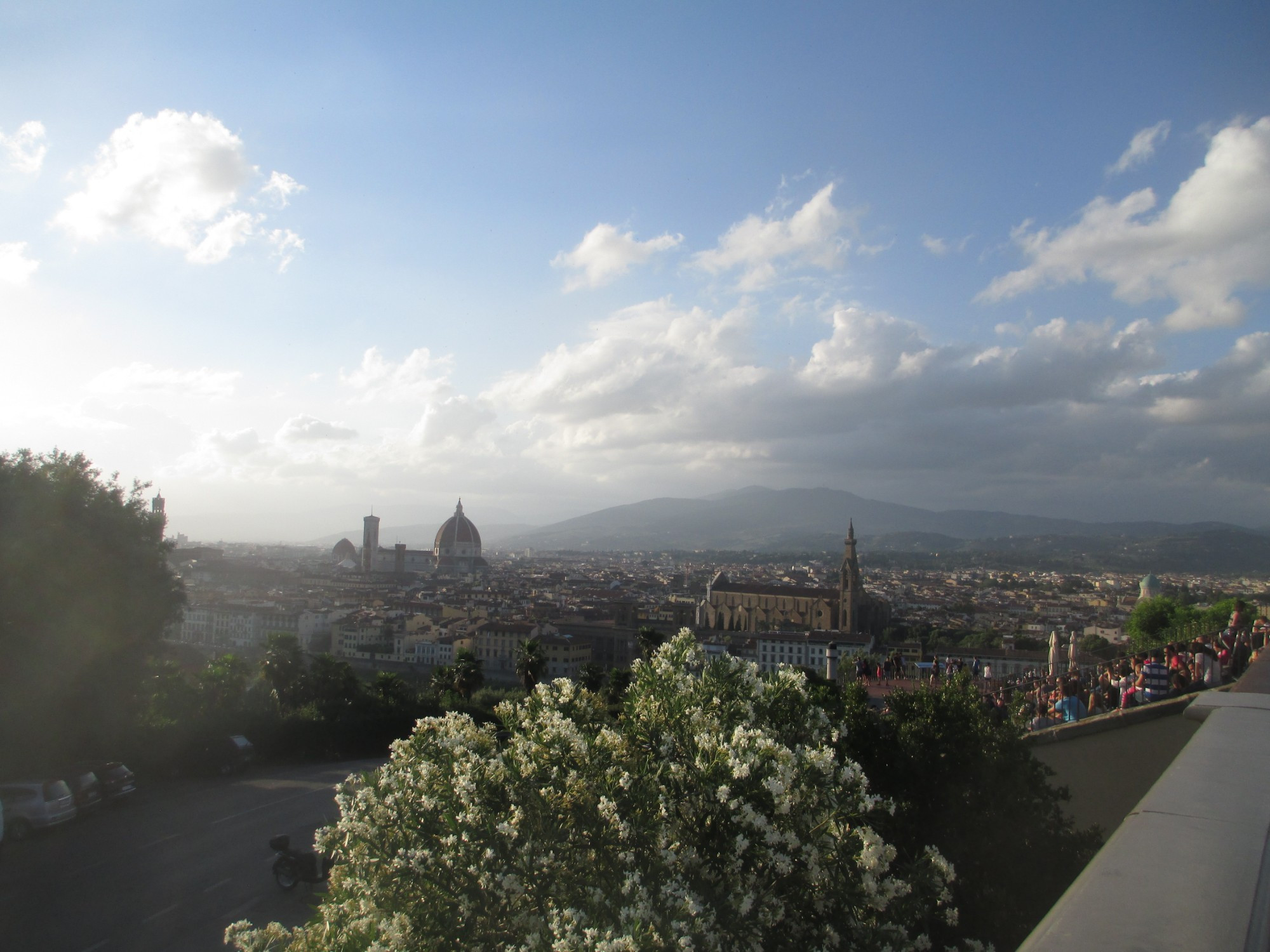 Флоренция. Вид с площади Микеланджело. (08.07.2014)