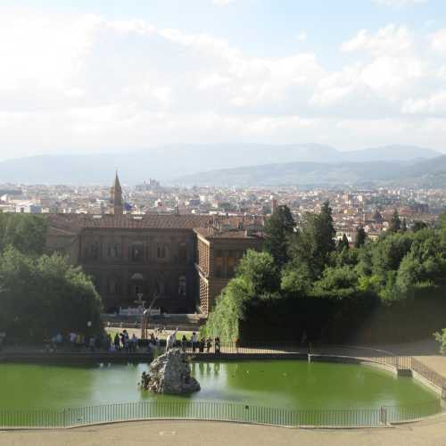 Флоренция. Вид на Палаццо Питти. (08.07.2014)