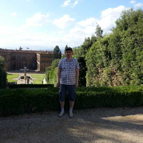 Флоренция. Я в садах Боболи. (08.07.2014)