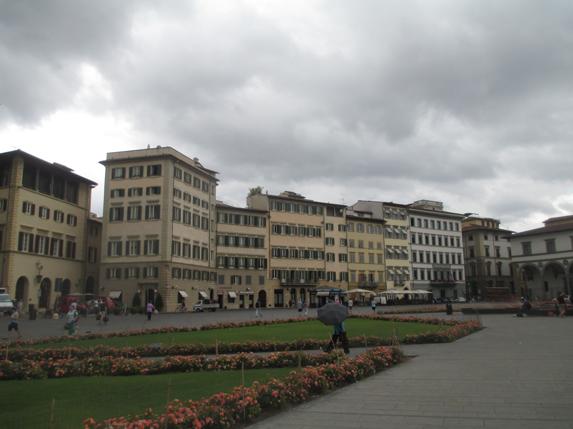 Флоренция. Площадь Санта-Мария Новелла. (08.07.2014)