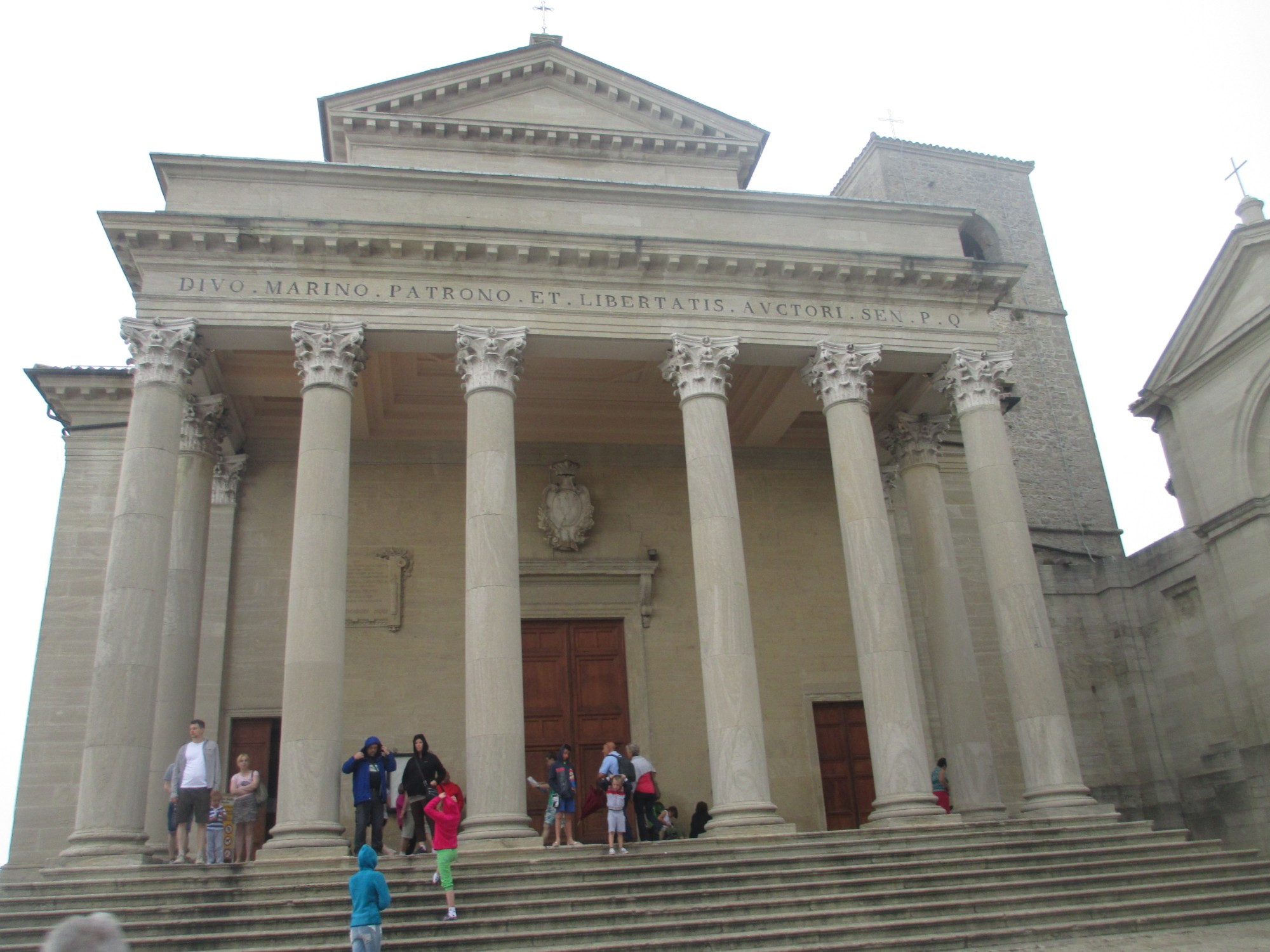 Сан-Марино. Базилика Святого Марино. (14.07.2014)