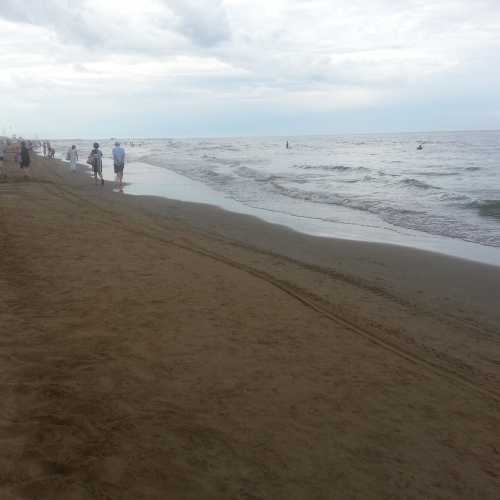 Пляж в Римини. (12.07.2014)