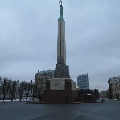 Рига. Памятник Свободы. (01.01.2015)