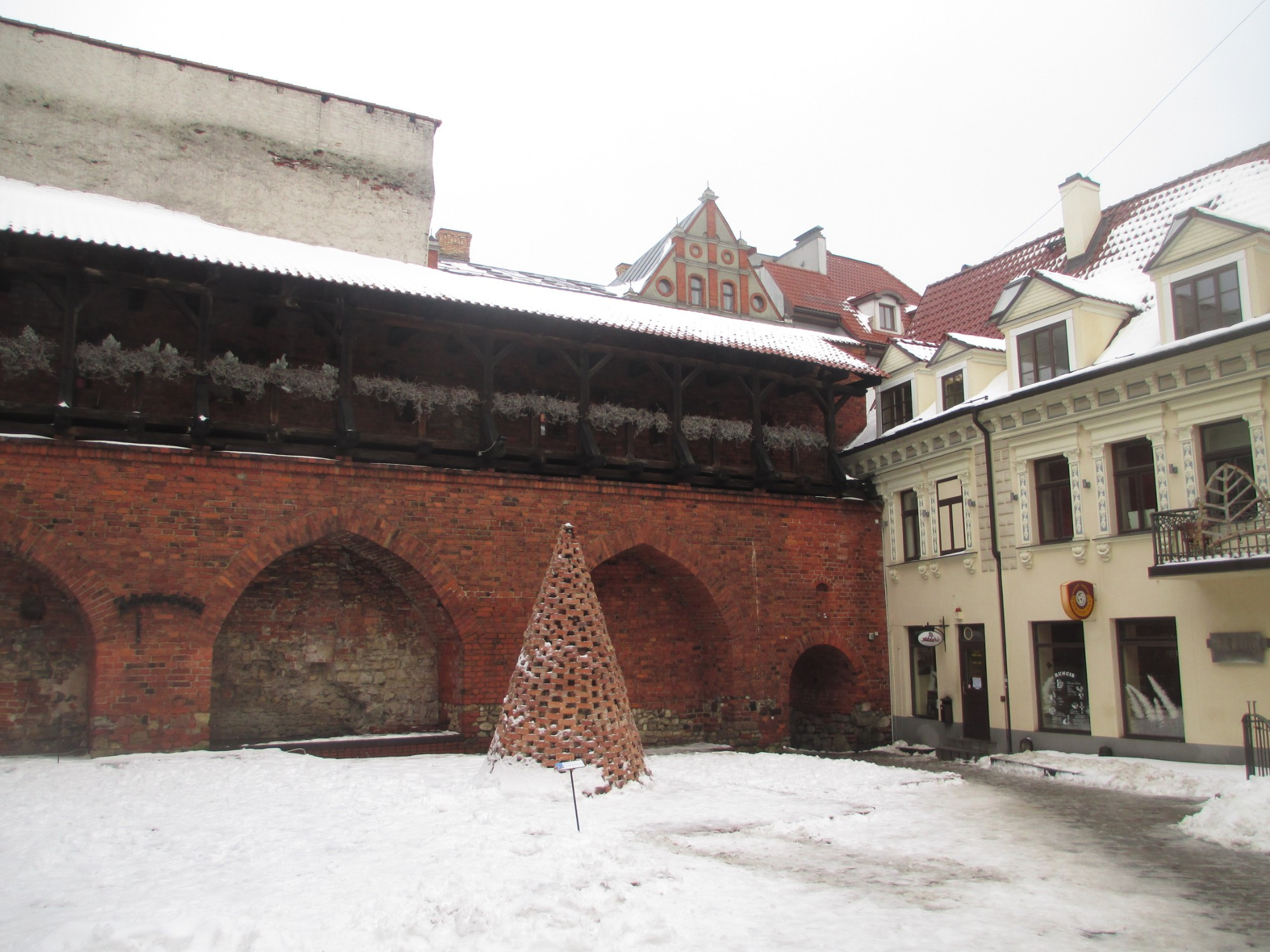 Рига. Внутри «Конвента Сета» (31.12.2014)