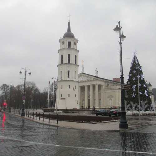 Вильнюс. Кафедральная Площадь (02.01.2015)