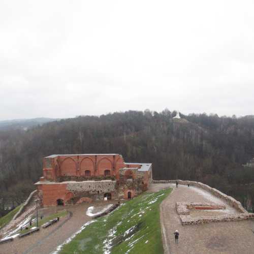 Вильнюс. Вид с Башни Гедиминаса (02.01.2015)
