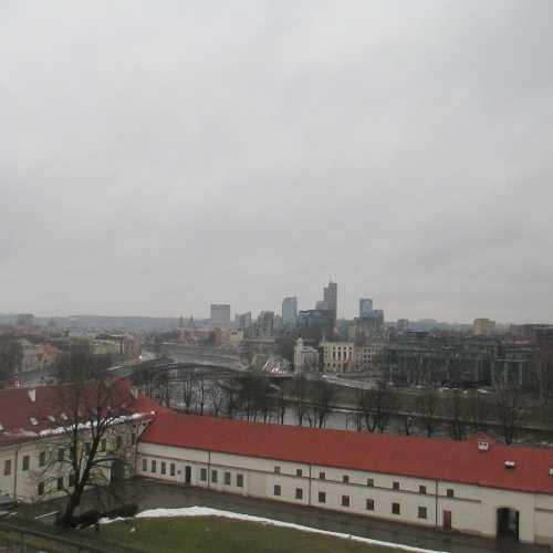 Вильнюс. Вид с Замковой горы (02.01.2015)