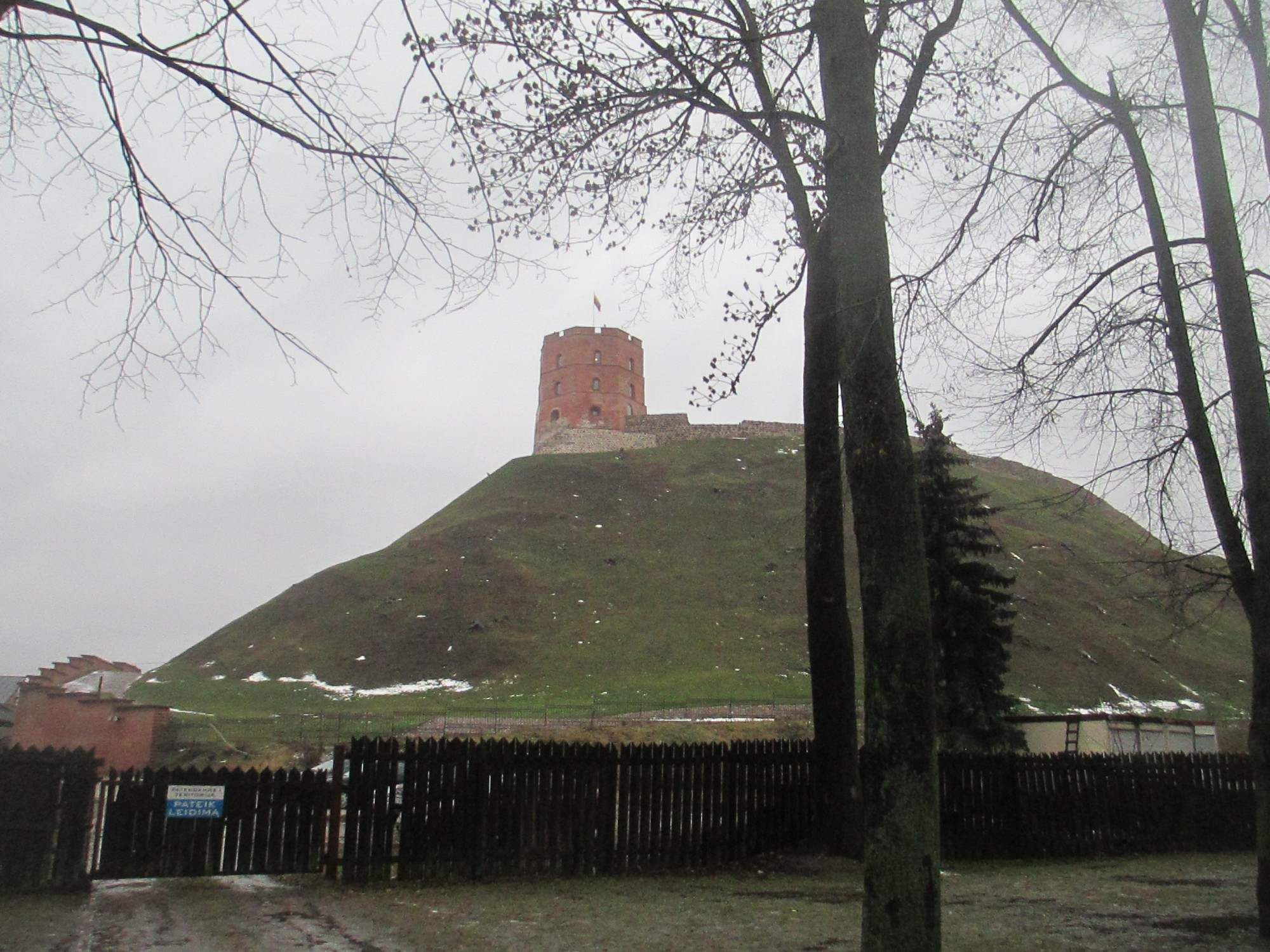 Вильнюс. Замковая гора и Башня Гедиминаса (02.01.2015)