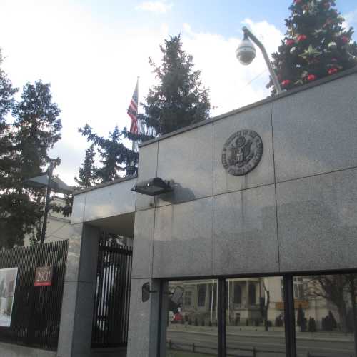 Варшава. Посольство США (05.01.2015)