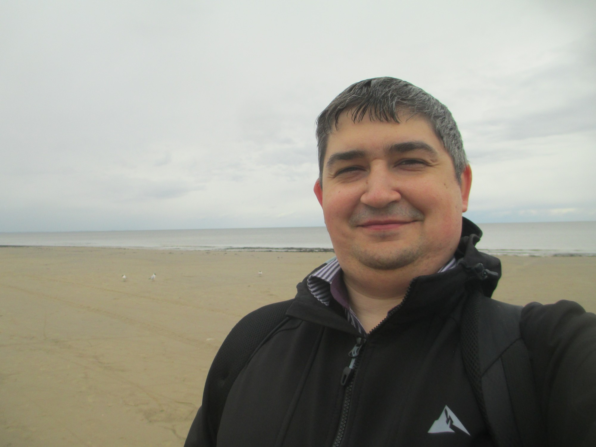 Я на пляже Юрмалы. (10.06.2016)