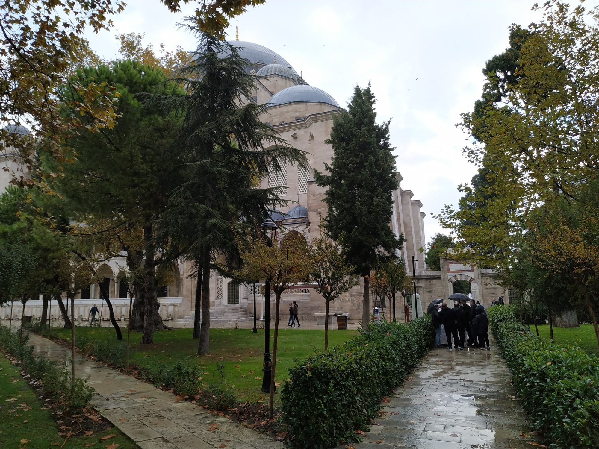 Стамбул. Парк у мечети Сулеймание. (05.11.2020)