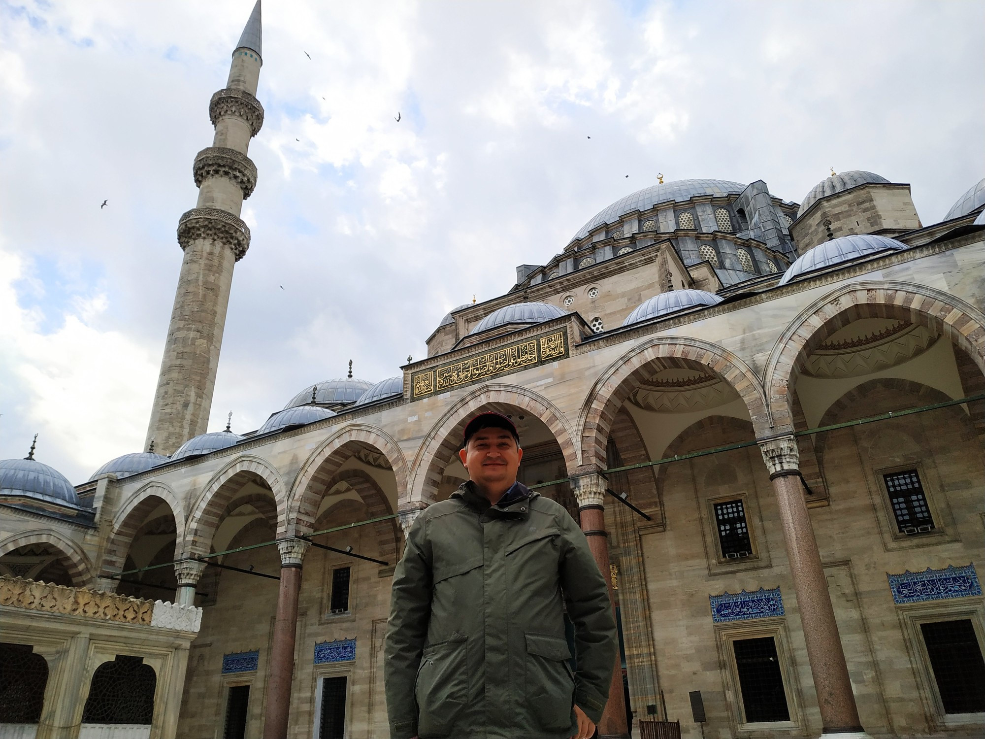 Стамбул. Я в мечети Сулеймание. (05.11.2020)