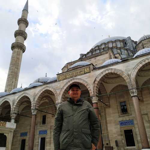 Стамбул. Я в мечети Сулеймание. (05.11.2020)