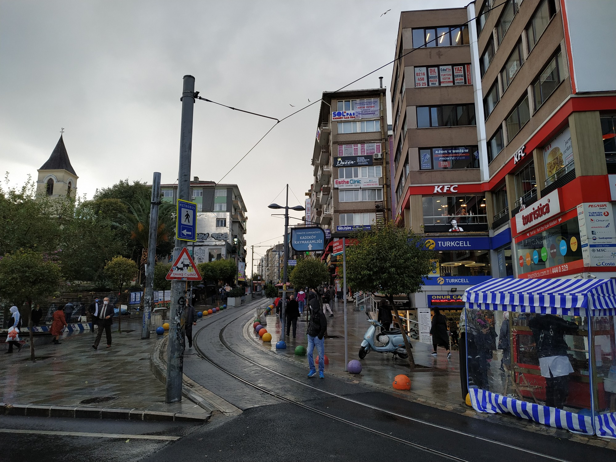 Стамбул. Район Кадыкёй. (04.11.2020)