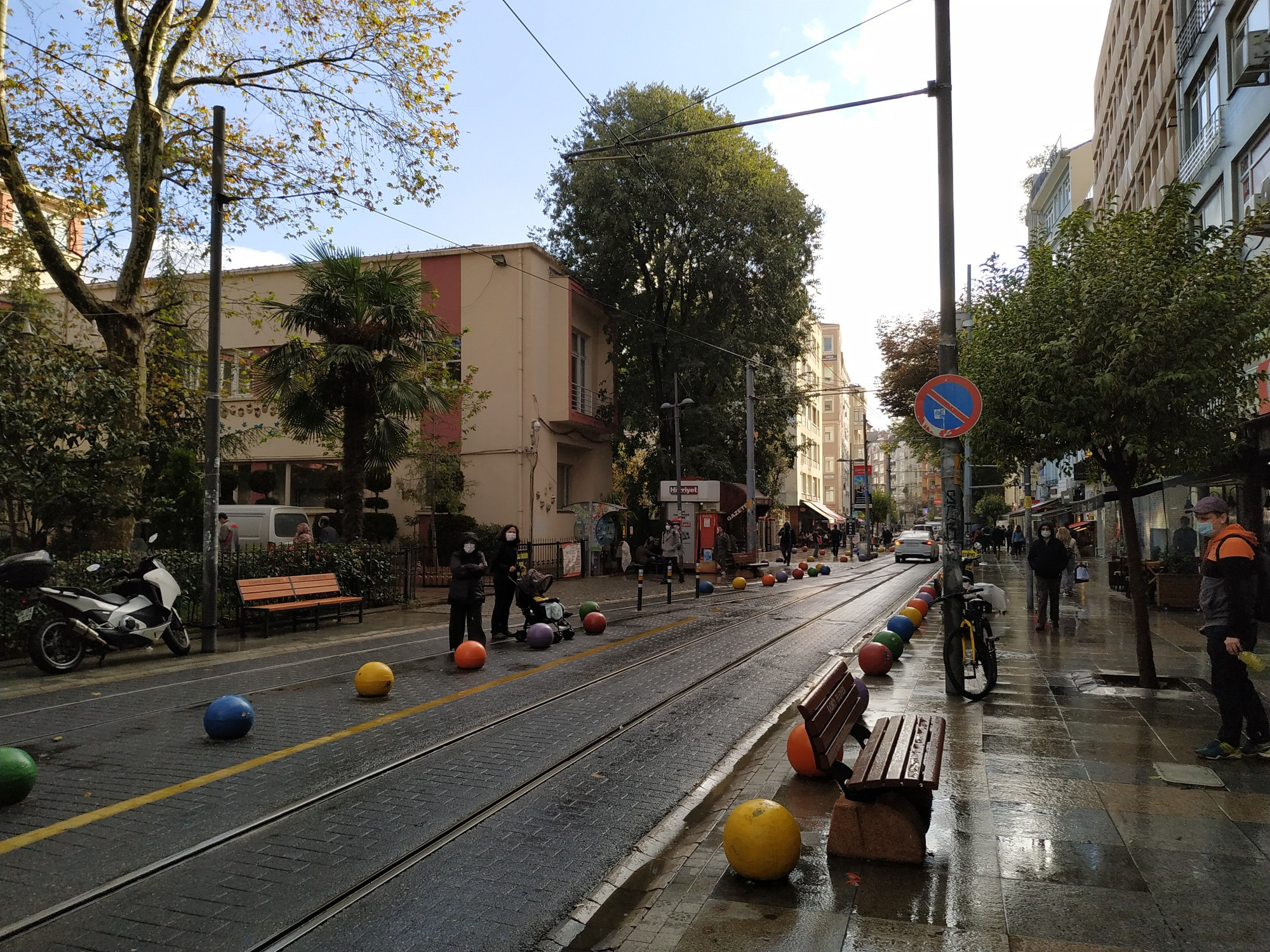 Стамбул. Улица Бахарие. (04.11.2020)