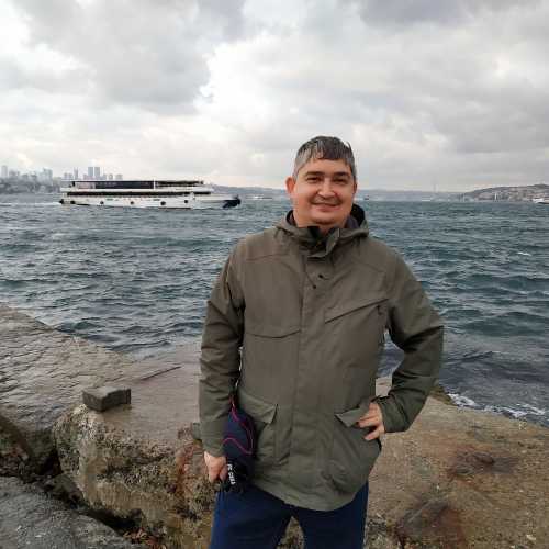 Стамбул. Я на мысе Сарайбурну. (05.11.2020)