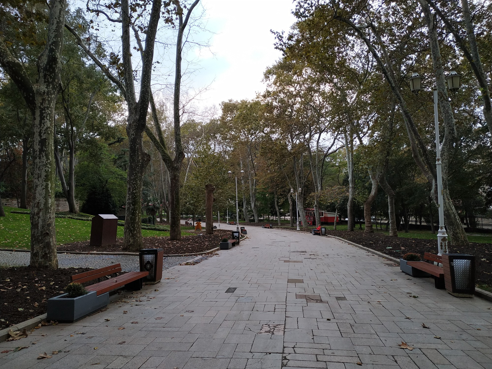 Стамбул. Парк Гюльхане. (05.11.2020)