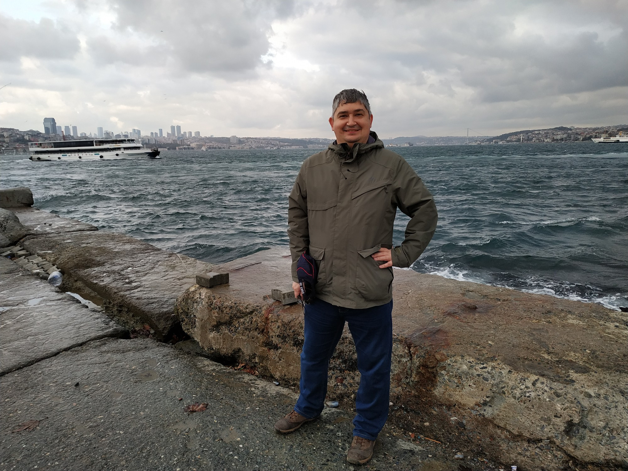 Стамбул. Я на мысе Сарайбурну. (05.11.2020)