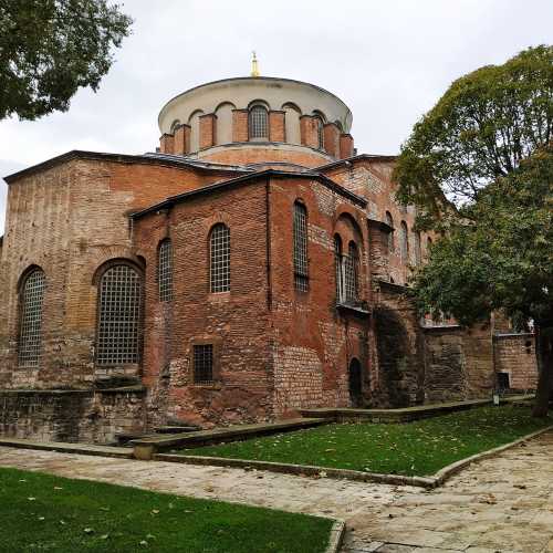 Стамбул. Топкапы. Церковь Святой Ирины. (05.11.2020)