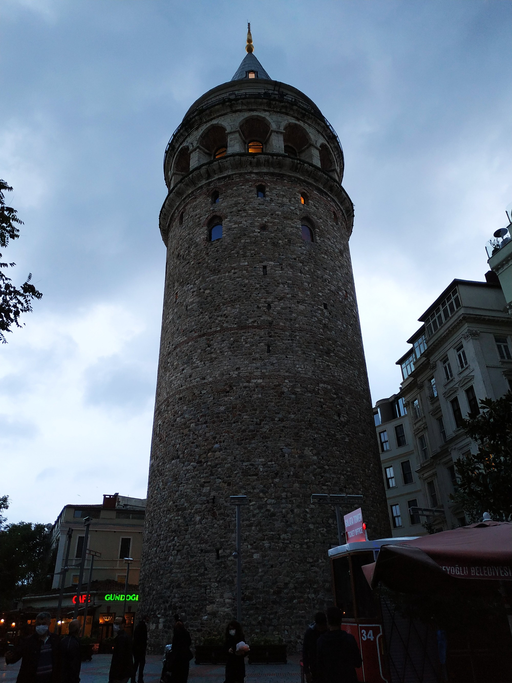 Стамбул. Галатская башня. (05.11.2020)