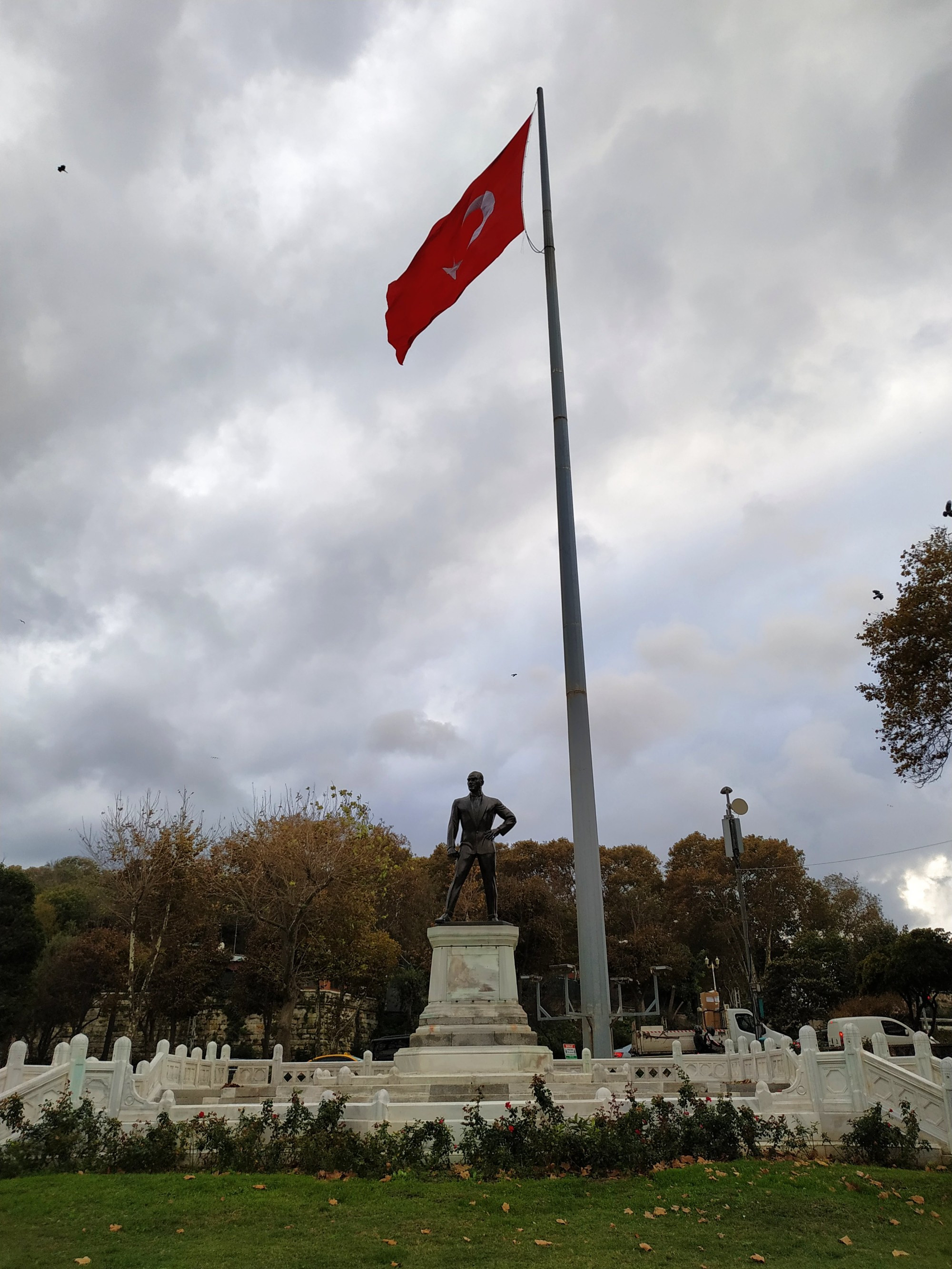 Стамбул. Монумент Ататюрку. (05.11.2020)
