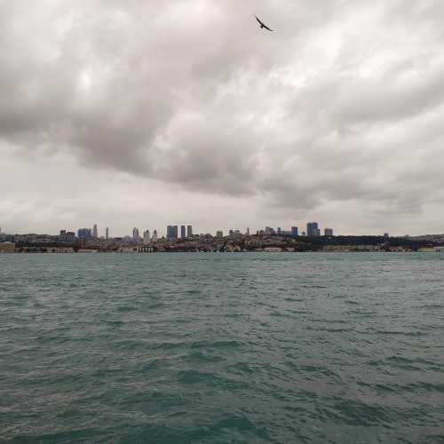Стамбул. Вид с набережной Ускюдар. (07.11.2020)