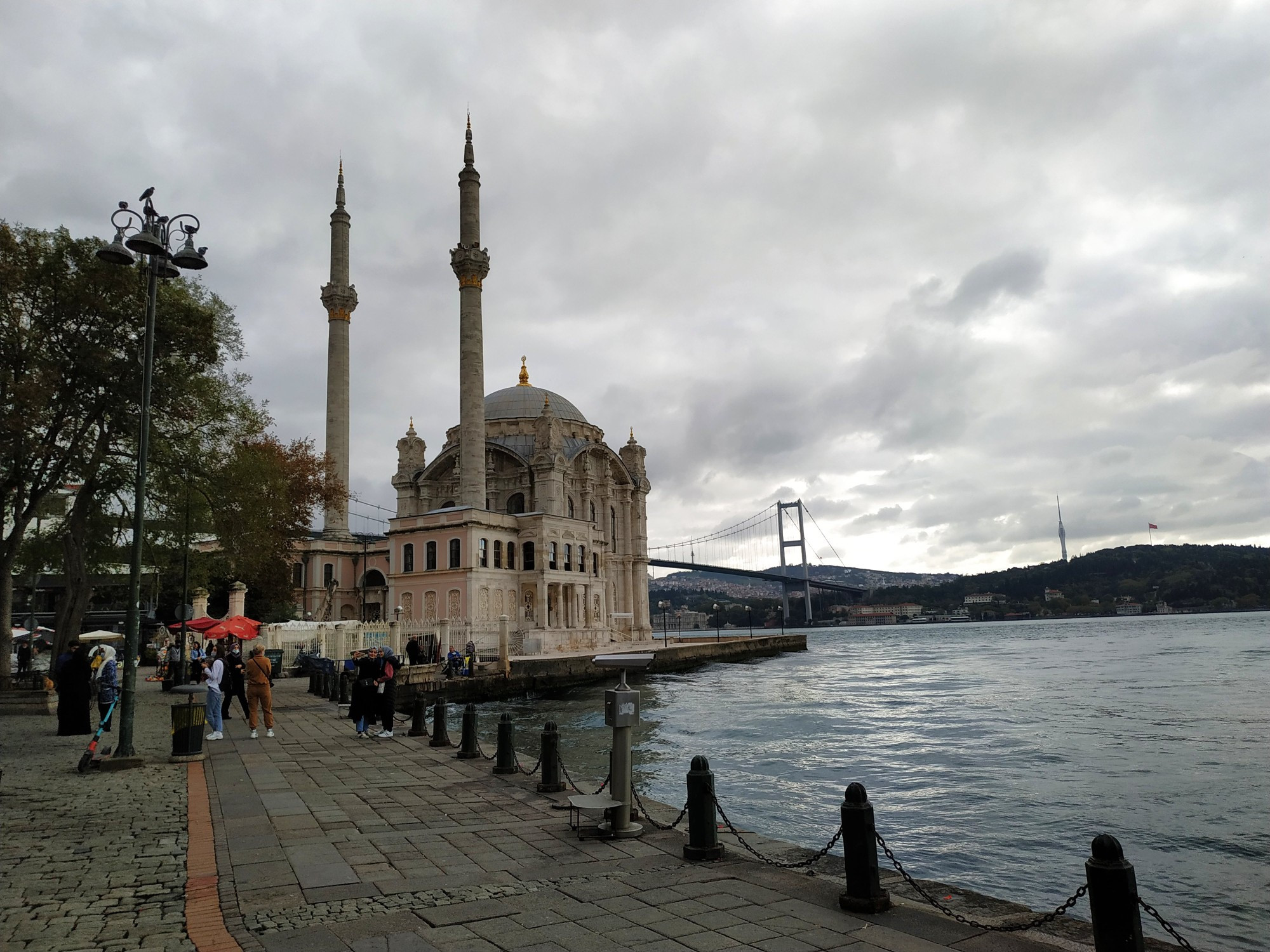 Стамбул. Мечеть Ортакёй. (08.11.2020)