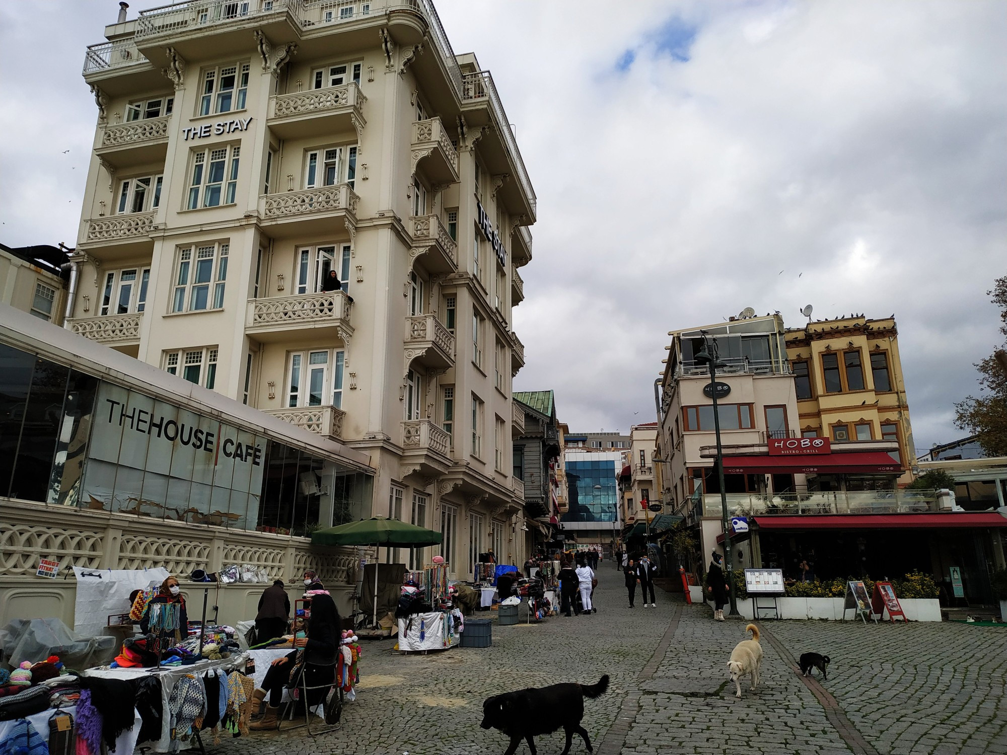 Стамбул. Площадь Ортакёй. (08.11.2020)