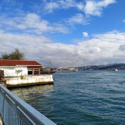 Стамбул. Вид на Босфор в районе Бешикташ. (08.11.2020)