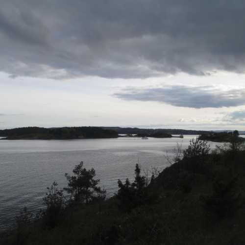Осло. Вид на архипелаг с острова Хуведёйя. (03.05.2015)