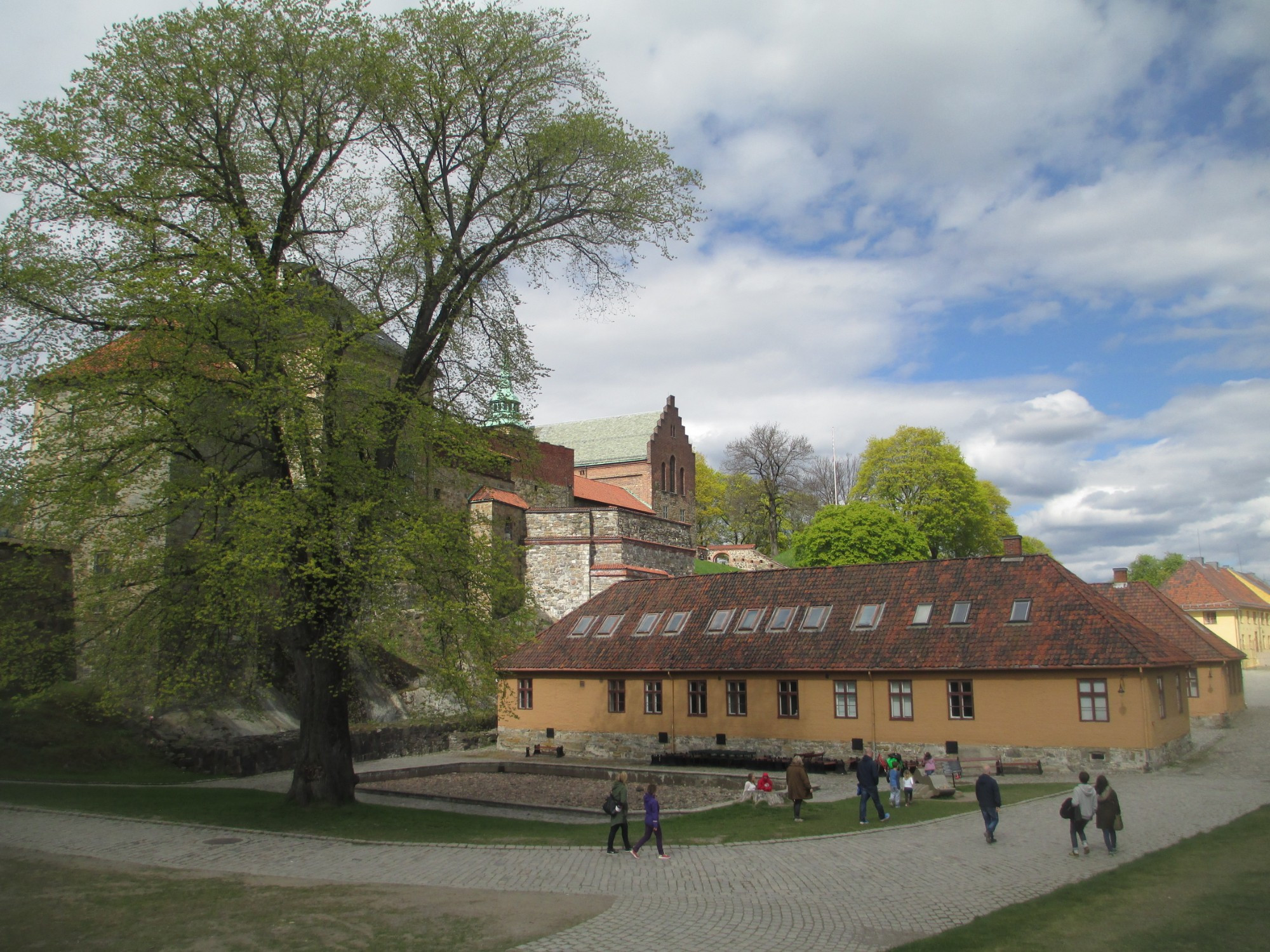 Осло. В крепости Акерсхус. (03.05.2015)