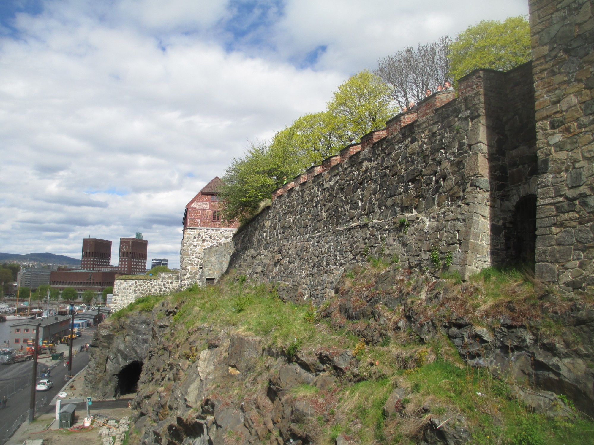 Осло. В крепости Акерсхус. (03.05.2015)