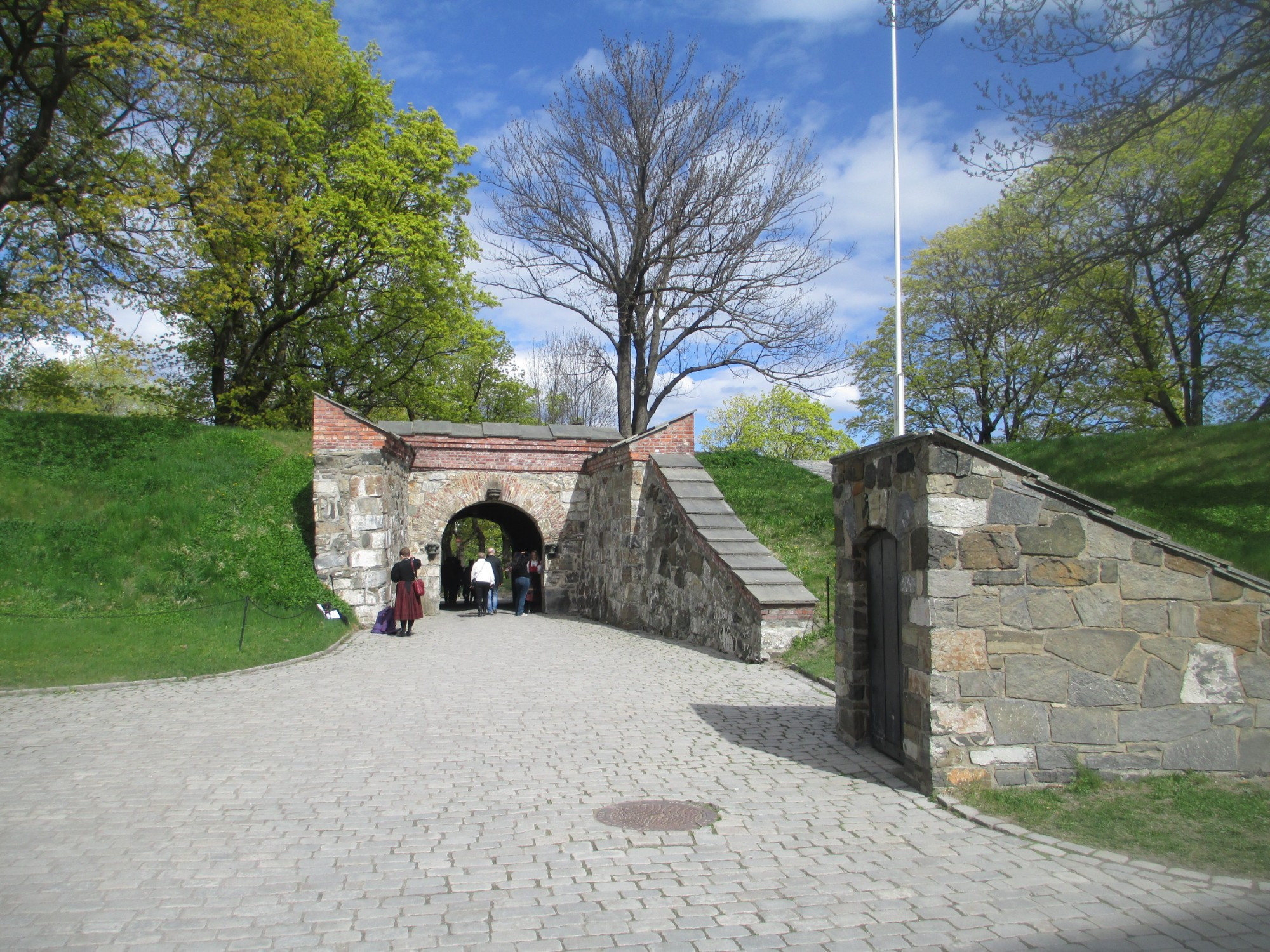 Осло. В крепости Акерсхус. (03.05.2015)