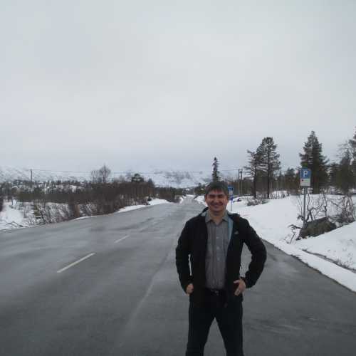 Я в Норвегии. Где-то на дороге Rv45. (04.05.2015)