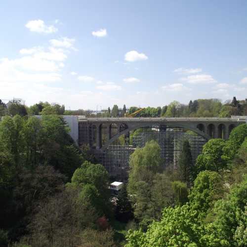 Люксембург. Вид на мост Адольфа. (29.04.2017)