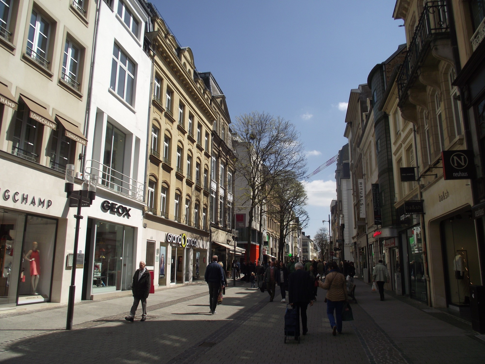 Люксембург. Улица Grand Rue. (29.04.2017)