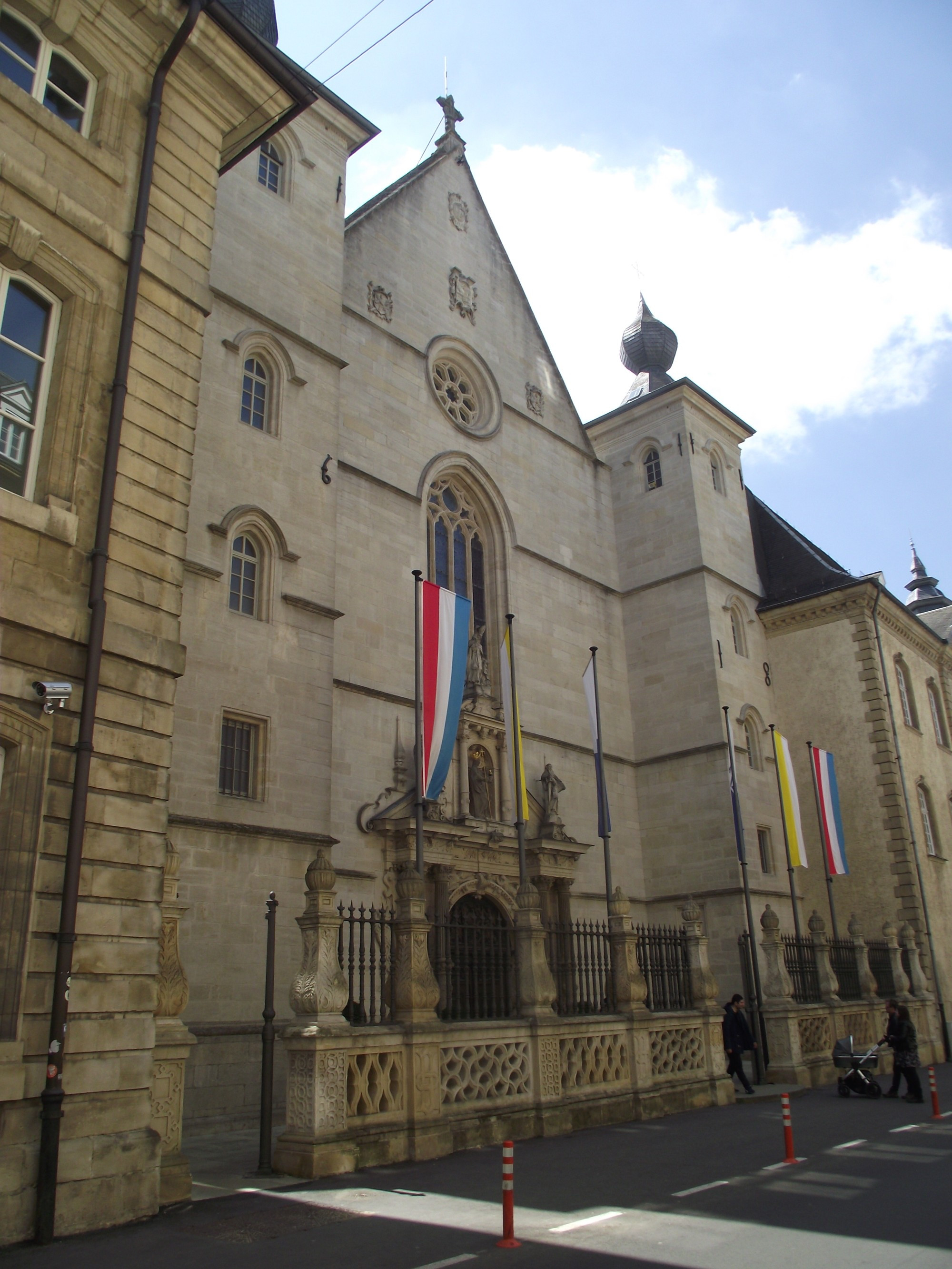 Люксембург. Кафедральный Собор. (29.04.2017)