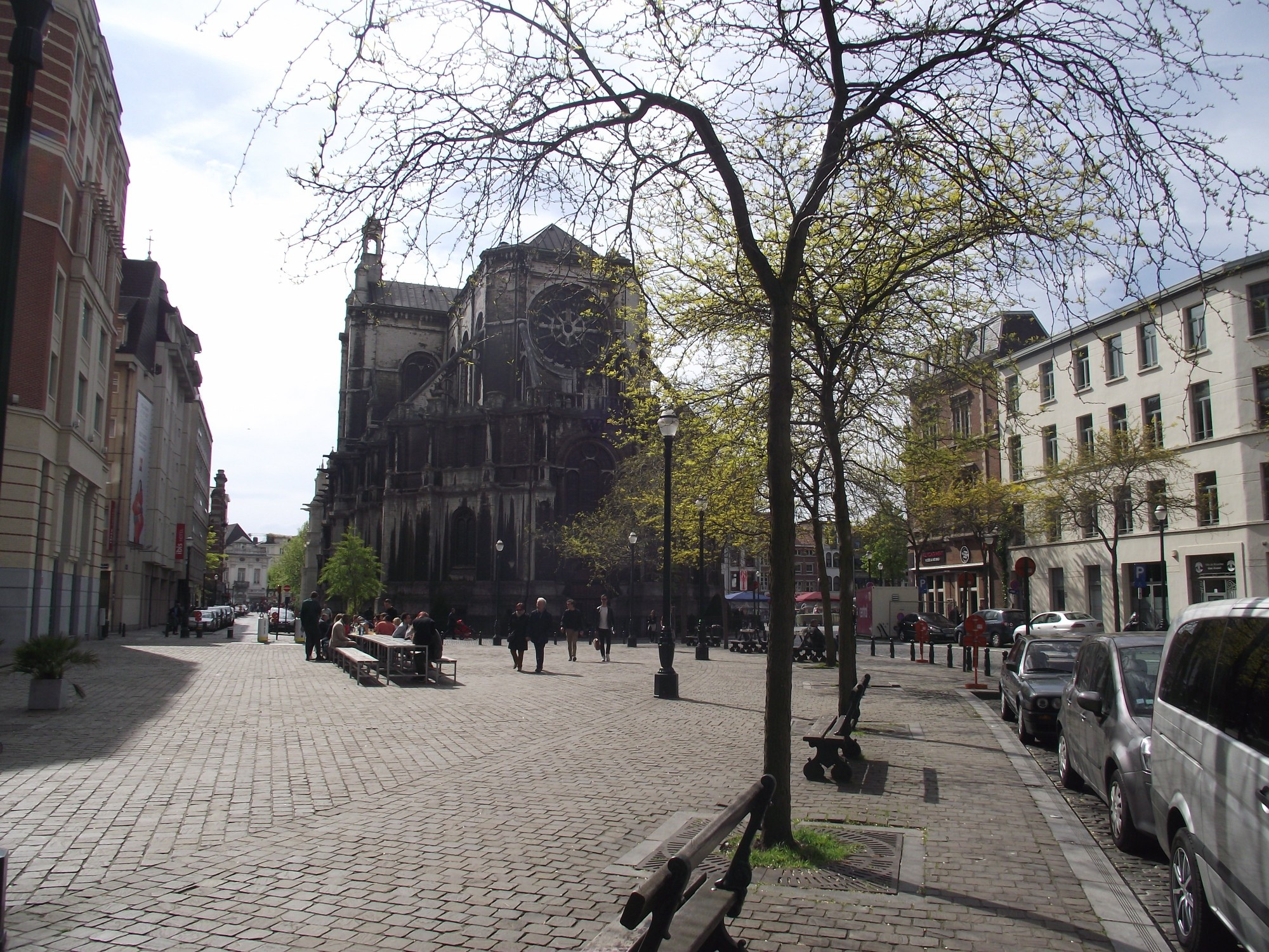 Брюссель. Площадь Святой Екатерины. (30.04.2017)