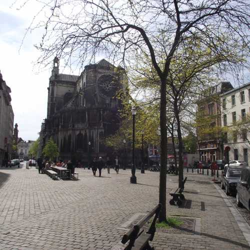 Брюссель. Площадь Святой Екатерины. (30.04.2017)