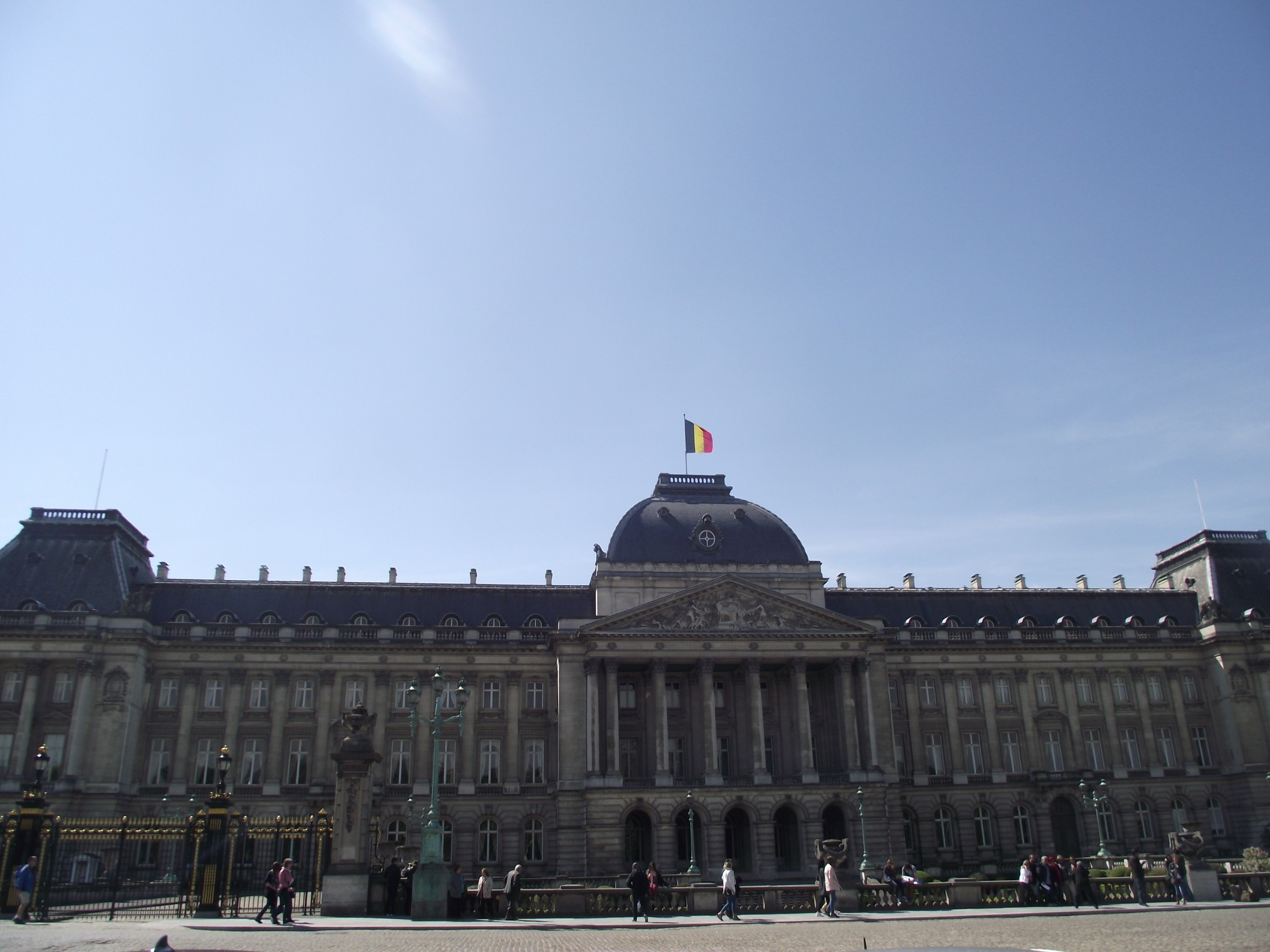 Брюссель. Королевский Дворец. (30.04.2017)