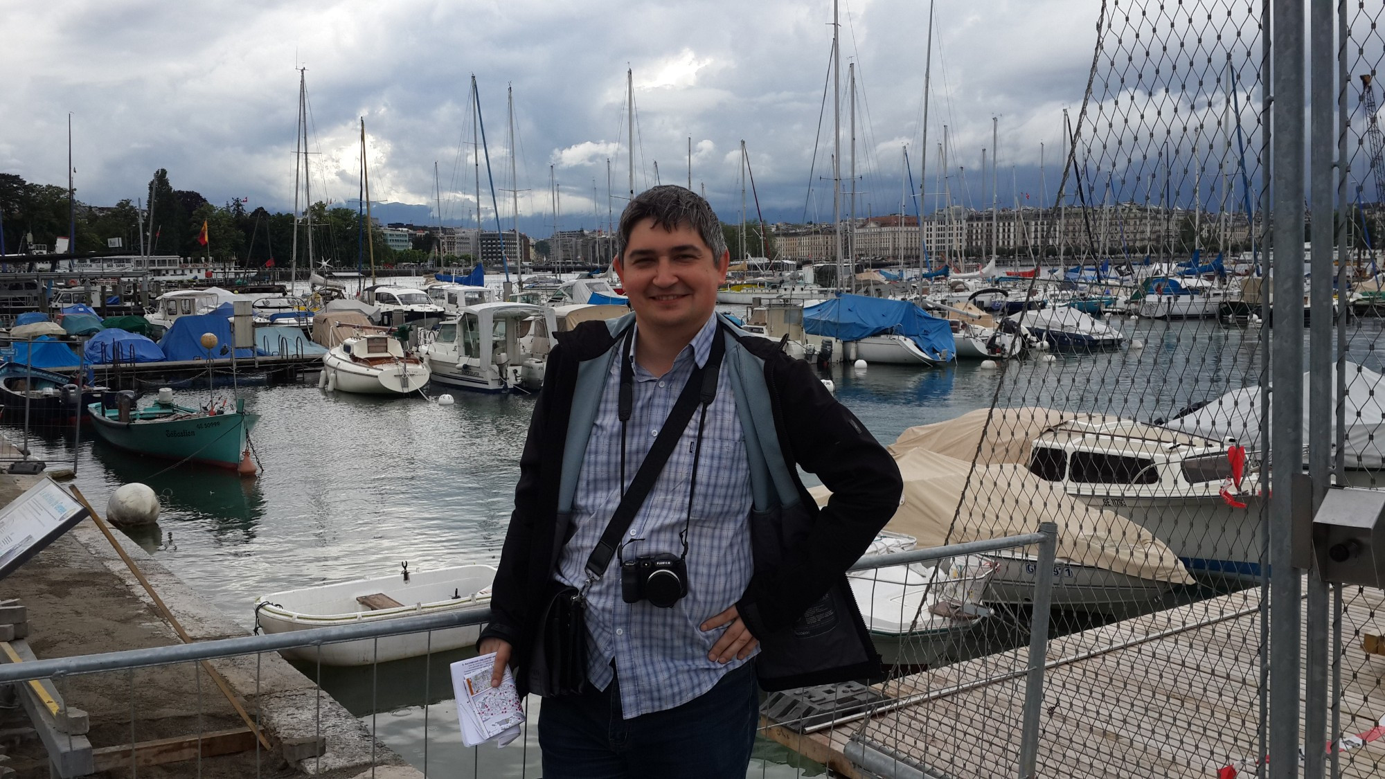 Я на набережной в Женеве. (16.06.2016)