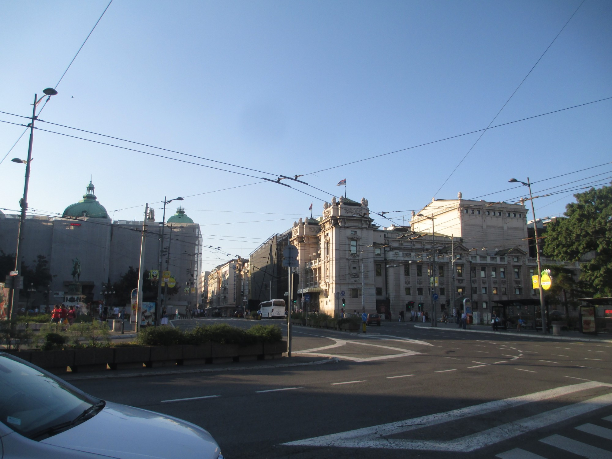 Белград. Площадь Республики. (13.09.2015)