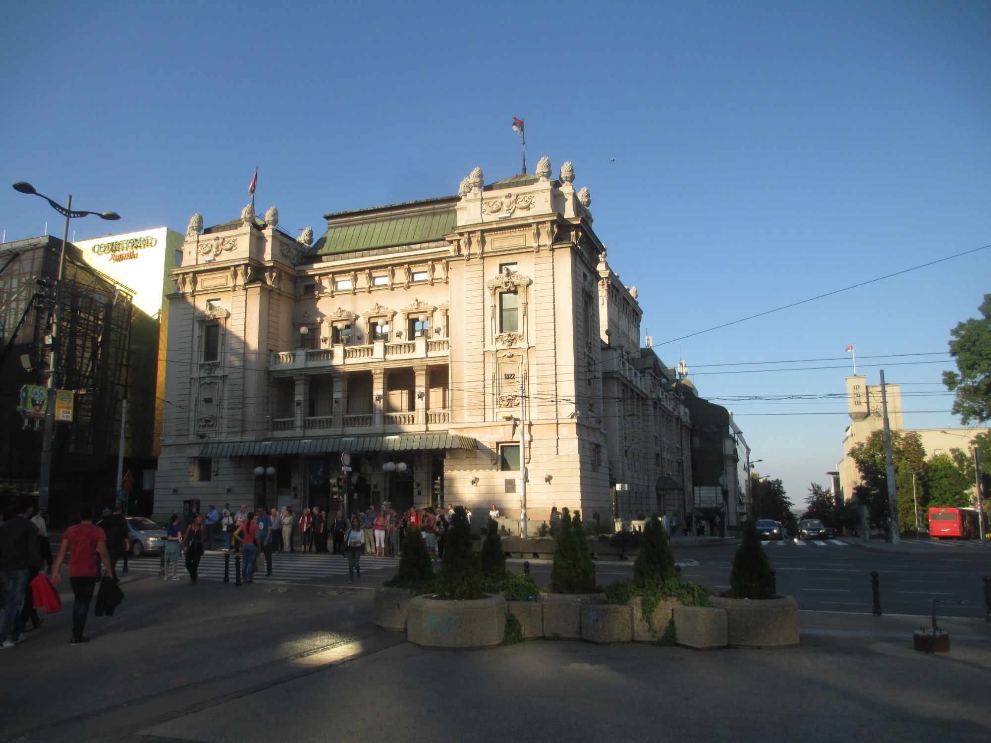 Белград. Площадь Республики. (13.09.2015)
