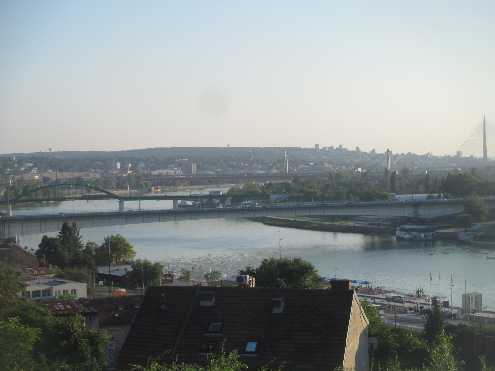 Белград. Вид на реку Сава. (13.09.2015)