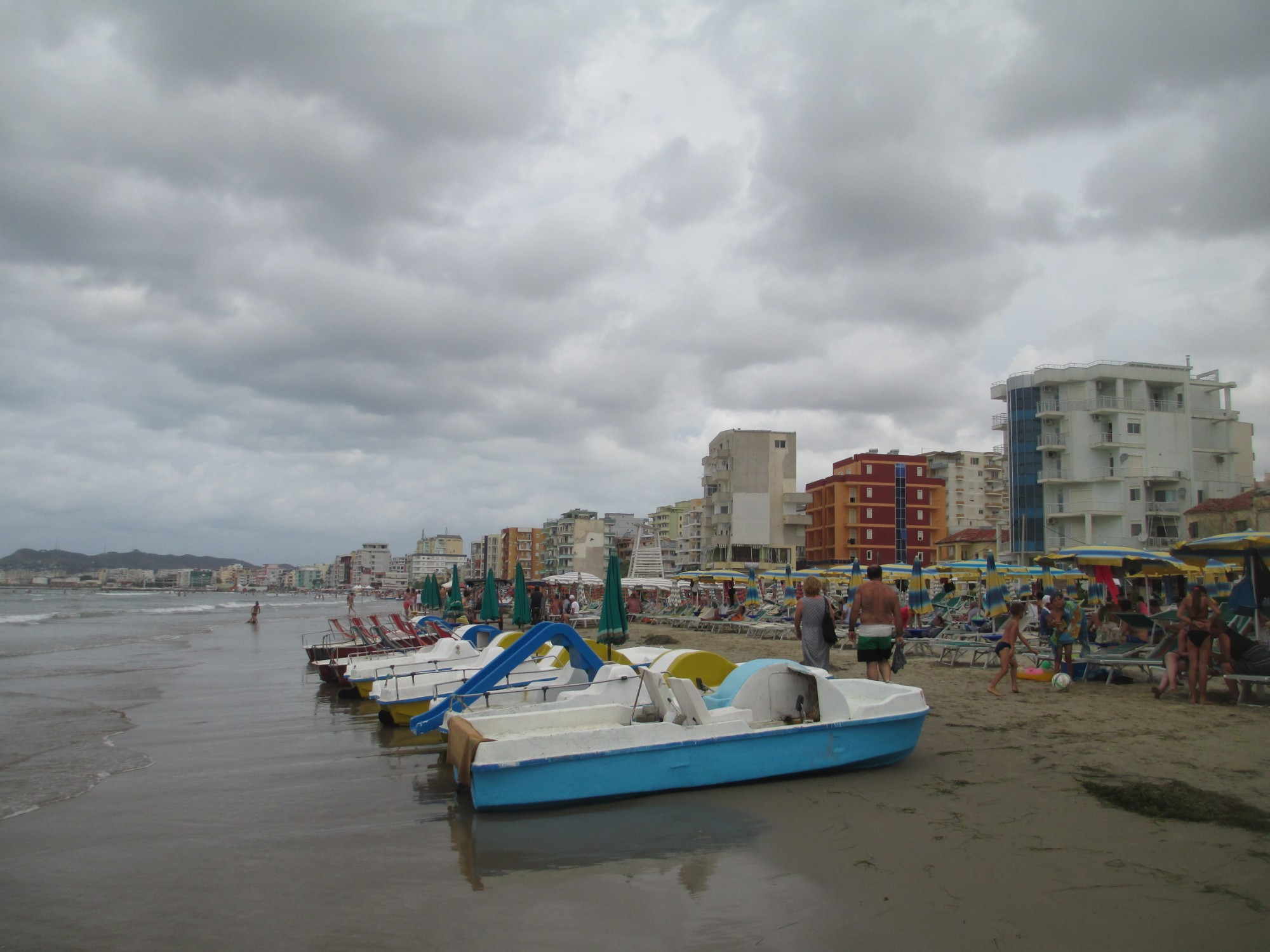 Пляж Дурреса. (06.09.2015)