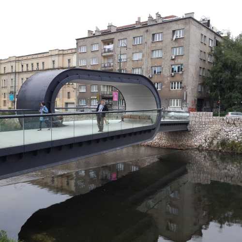 Сараево. Я на мосту Фестина Ленте. (07.09.2015)