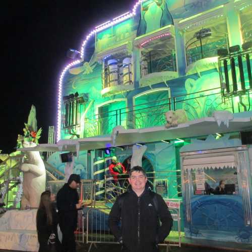 Я на Рождественской ярмарке Winter Wonderland в Гайд-парке. (31.12.2015)