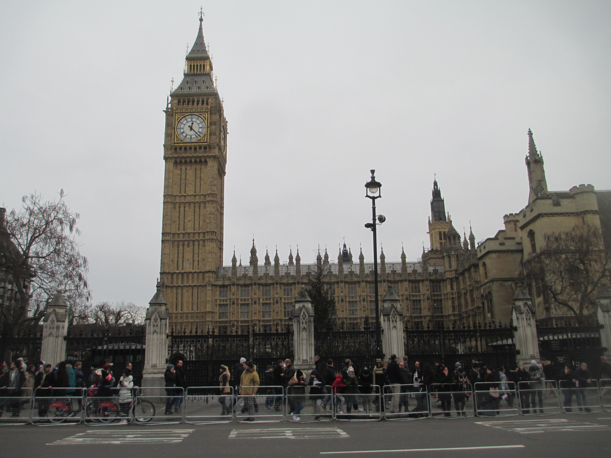 Лондон. Здание Парламента и Биг Бен. (01.01.2016)